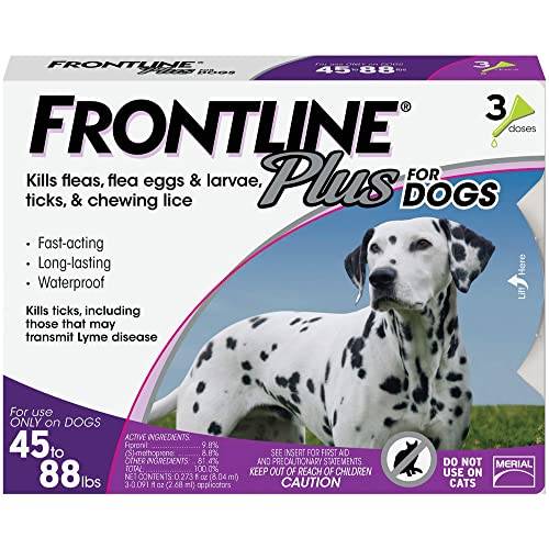 Frontline Plus Flea & Tick Prevention Spot-on For Large Dogs 20-40 kg