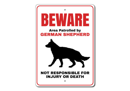 German Shepherd Sign