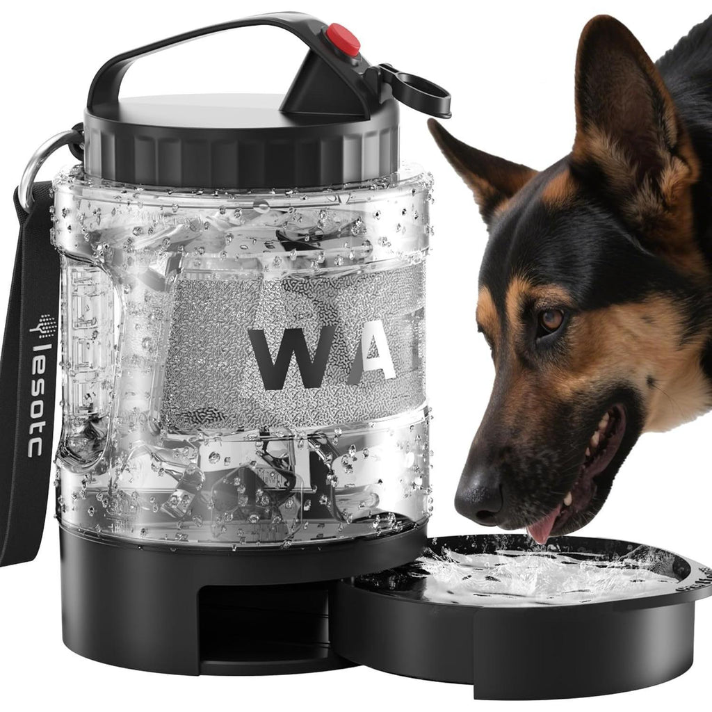 Lassot Portable Pull-out Water Bowl For Dogs, Large Capacity, Perfect