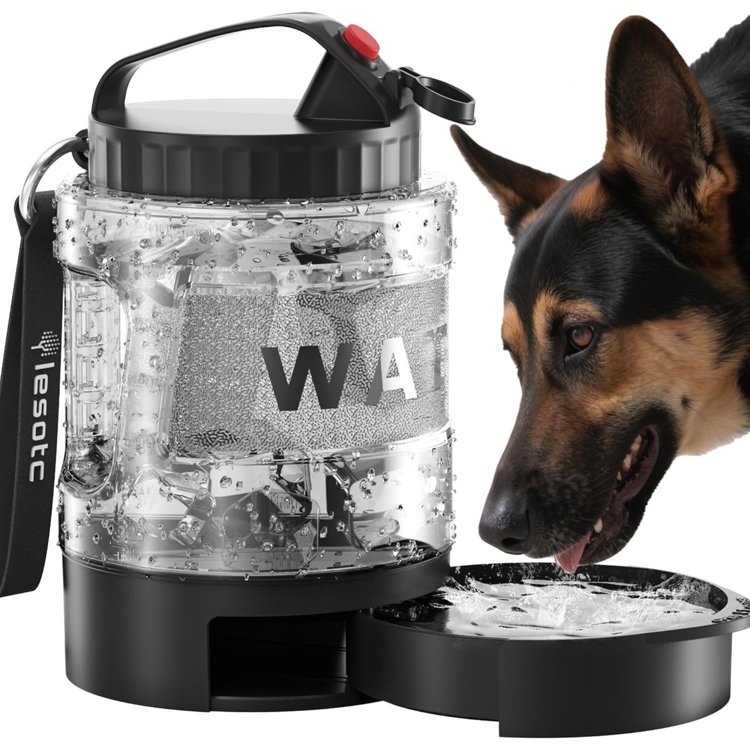 Lassot Portable Pull-out Water Bowl For Dogs, Large Capacity, Perfect
