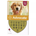 Advocate Flea and Heartworm Spot-on Treatment For Large Dogs Weighing