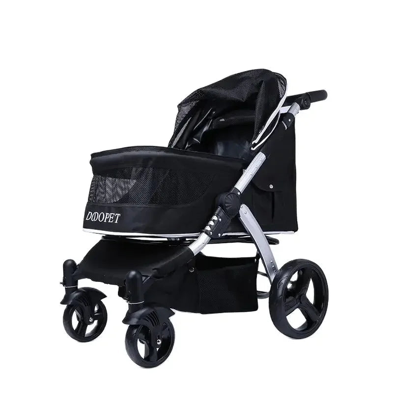 Foldable Large Size Luxury Pet Cart Large Dog Cart Multiple Cats for