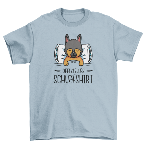 German shepherd dog sleeping t-shirt