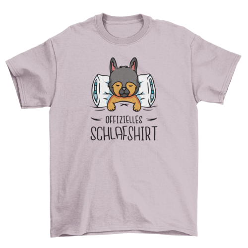 German shepherd dog sleeping t-shirt