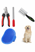 4-Piece Professional Pet Grooming and Nail Kit